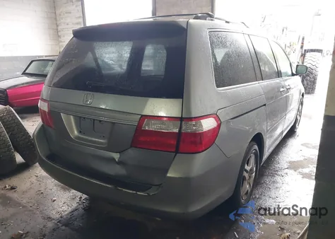 2006 Honda Odyssey Ex-L from USA, damaged, VIN 5FNRL38716B107716